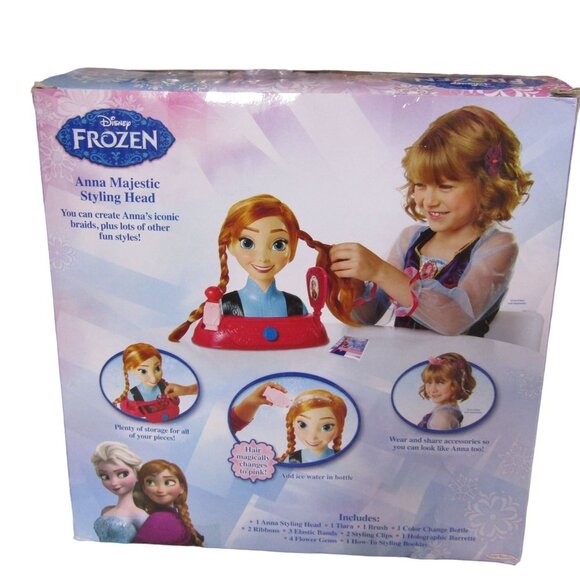 FROZEN NIB Anna Majestic Styling Hair Head Color Change Streak Beauty NEW - Picture 3 of 8